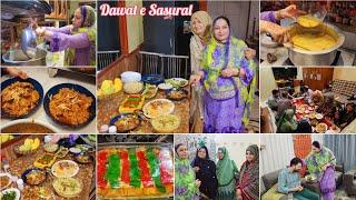 Dawat e Sasural Preparation"iss Dawat Ne Sabk Dil JeetLie️Karahi,Haleem,Kabab,Cooking with Shabana"