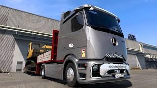 Mercedes-Benz Actros MP6 POV Truck Driving Manual Gear Euro Truck Simulator 2 1.52 ｜ProMods ＃51