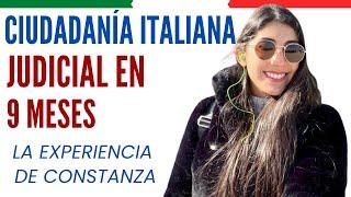 CIUDADANÍA ITALIANA VIA MATERNA JUDICIAL 2024 - Experiencia de Constanza