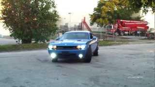 WTW Customs - Blue Challenger on 26" Forgiato's