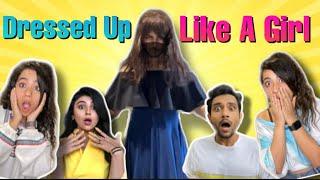 I DRESSED UP AS A GIRL  *Shocking Reactions* | Abhishek Nigam