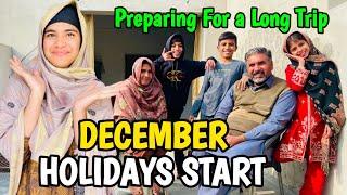 December Holidays Start  Preparing For a Long Trip  Happy Punjabi Family