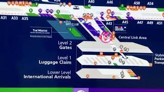 Airport Terminal (DTW) Map - Delta Air Lines - Pre Flight Boarding - Looking For Gate A27