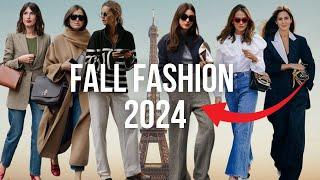 10 CLASSIC FALL FASHION TRENDS 2024 FRENCH WOMEN LOVE TO WEAR- PARIS FASHION TRENDS