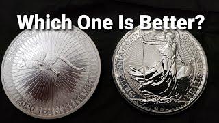 Which is the Better Coin to Stack?  Britannia versus Kangaroo