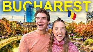 First Time in ROMANIA!  (not what we expected) - Bucharest Vlog