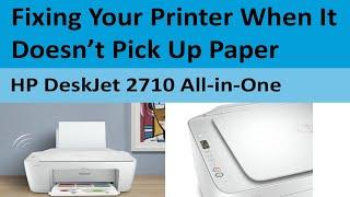 HP DeskJet Printer Paper Pick up Problem | Paper Feed Issue | HP DeskJet 2710