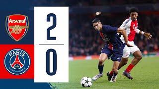 ARSENAL 2-0 PARIS SAINT-GERMAIN I HIGHLIGHTS OF THE GAME