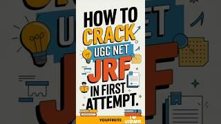 How to crack UGC NET JRF in first attempt #1 #ugcnet