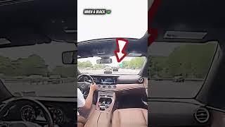 Mercedes S Class Driver got hit by KARMA 