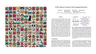 ICONS: Influence Consensus for Vision-Language Data Selection (Paper Walkthrough)
