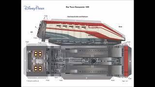 Star Wars - Paper craft Star Tours Starspeeders archive