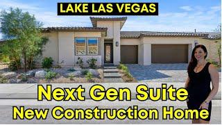 Top Pick: Stunning New Construction Home In Lake Las Vegas With Next Gen Suite!