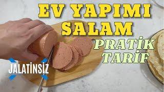 EV YAPIMI SALAM | JELATİNSİZ | PRATİK HIZLI VE KOLAY TARİF