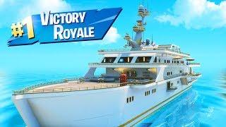 Fortnite But Staying on The Yacht All Game 