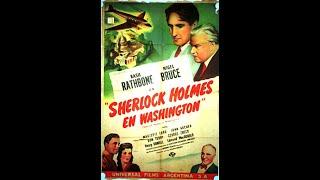 Sherlock Holmes en Washington (1943) | Película completa en español