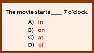 30 Mixed English Test ️ | If you pass this test, your English is top-notch!