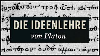 Ideenlehre von Platon · Beginn der Metaphysik