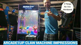 Arcade1up Claw Machine Overview + Impressions - 3 Things No-One Has Mentioned About This!