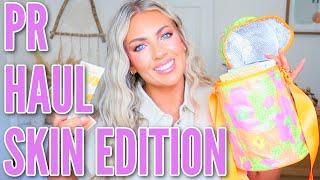 HUGE SKINCARE PR HAUL | Glow Recipe, Drunk Elephant, Farmacy & More