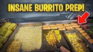 40 BURRITOS... 1 COOK | KITCHEN | Ultimate POV Meal Prep Guide |