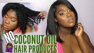 Coconut Oil FREE Natural Hair Products!!