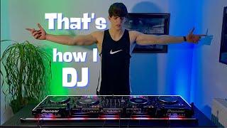 17 minutes DJ set, CDJ 2000 & DDJ 1000 used - That's how I DJ!