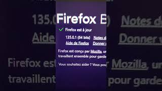 #Firefox passe en version 135.0.1 