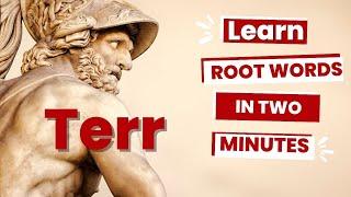 Root Words Made Easy "TERR" | Fun English Vocabulary Lesson