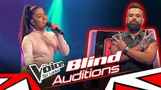 Daupadi Peiris | Walakulak Wee (වලාකුළක් වී) | Blind Auditions | The Voice Sri Lanka