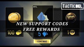 Tacticool: NEW SUPPORT CODES - FREE REWARDS ! Check It Out ! 2024