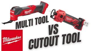 Milwaukee Multi Tool vs Cut Out Tool Compilation Tool Tips #lifehacks #tooltips