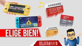 ¿Porqué elegir una MicroSD RÁPIDA Y POTENTE para la NINTENDO SWITCH y SWITCH LITE?