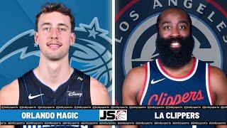 ORLANDO MAGIC VS LA CLIPPERS | NBA Live Scoreboard 2024