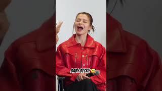 Becky being funny ️ #freenbecky #beckyarmstrong #girlslove #makeupclass #babyshark #gaptheseries