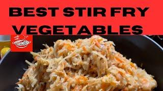 Stir fry Vegetables so easy, healthy-cooking, won't be A LOT left ON YOUR PLATE I Special Recipe