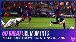 Lionel Messi Destroys Bayern's Jerome Boateng in 2015 UCL Semifinal | CBS Sports Golazo