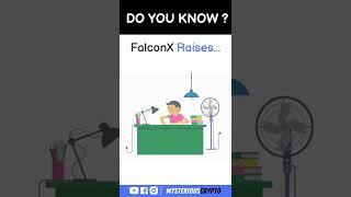 Falcon X Raises 150 Million Dollar FalconX #short #crypto #falcon