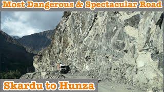 Skardu-Jaglot-Hunza | Very Scenic & Nice Drive on Jaglot-Skardu Road (JSR) @explorewithabrarrashid