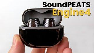 SoundPEATS Engine4 Unboxing: Bluetooth Headphones Hi-Res Audio LDAC, Dual Dynamic Drivers