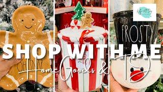 SHOP WITH ME AT HOMEGOODS & TJ MAXX FOR RAE DUNN CHRISTMAS & CHRISTMAS HOME DECOR, RAE DUNN HUNTING