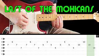 LAST OF THE MOHICANS - Guitar lesson (with tabs) - The VHBL cover