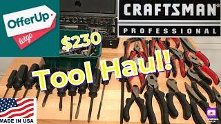 Craftsman Professional Tool Haul! Made in USA!