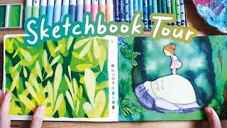 It's FINALLY FINISHED! Etchr Watercolor Sketchbook Tour