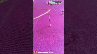 Aari Zardosi work tutorial #trending #shors #knot #zardosi