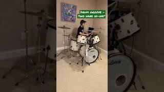 Practicing a Two Handed Hi-Hat Drum Groove