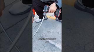 drainage pipe block remover | #plumbertips #short #trending