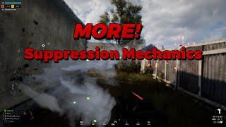 Squad Infantry Combat Overhaul Playtest #2 - Suppression by HMG, MG, Artillery and Grenades.