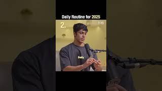 Ideal Routine for 2025 Ft. Saket Gokhale #shorts