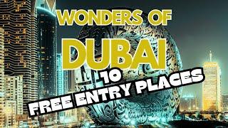 Top 10 free places in Dubai | Dubai free places to visit | Dubai travel vlog